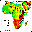 African scientific map