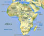 Africa typical map Africa typical map
