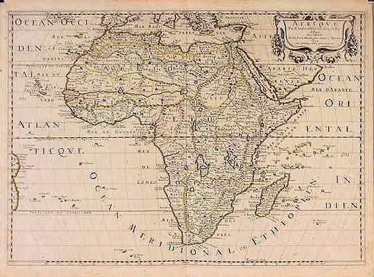 Sanson 1650 map Sanson 1650 map