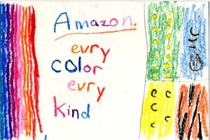 Amazon art, every kind, every color, by Melanie Amazon art, every kind, every color, by Melanie