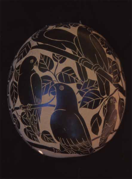 >parrot gourd carving >parrot gourd carving