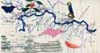artistic Amazon map artistic Amazon map
