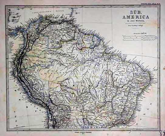 Stieler 1872 map Stieler 1872 map