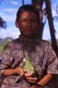 boy with parrot