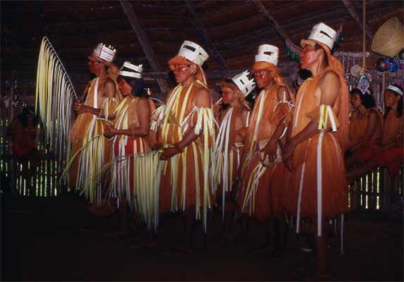 Yagua dancers photo Yagua dancers photo