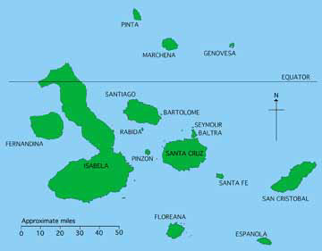 Image of Galapagos Conservation Trust map Image of Galapagos Conservation Trust map