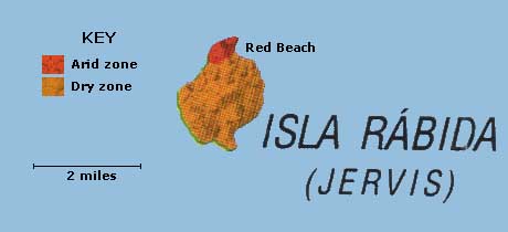 Map of Rabida Island