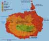 map of Santa Cruz Island map of Santa Cruz Island