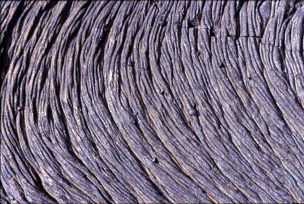 Photo of pahoehoe lava Photo of pahoehoe lava